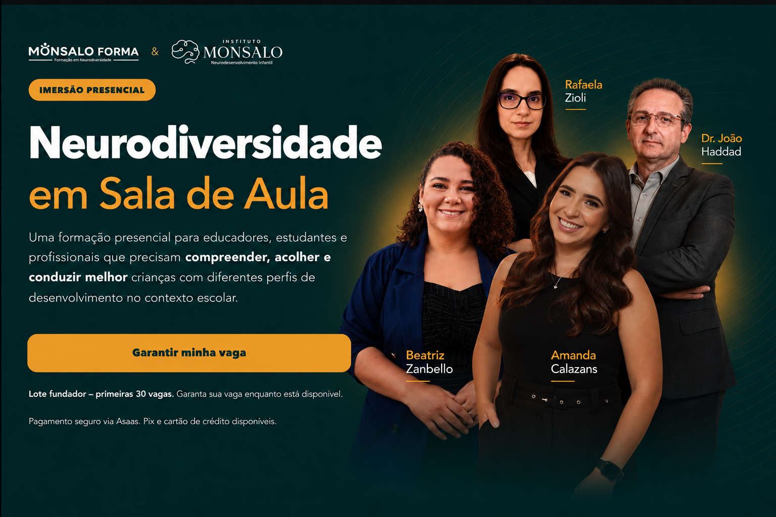 Arte da Imersão Neurodiversidade em Sala de Aula com Beatriz Zanbello, Amanda Calazans, Rafaela Zioli e Dr. João Haddad